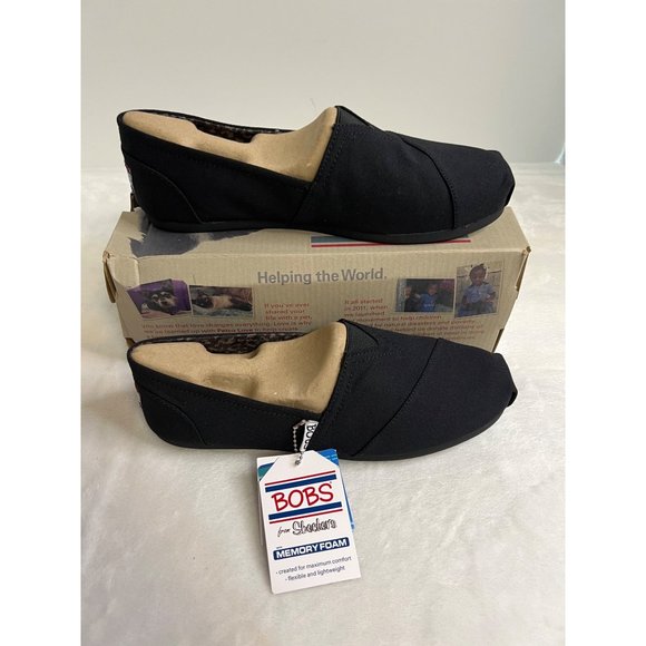 New Women's BOBS Peace and Love  Slip On Size 8 - Picture 3 of 5